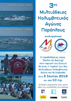 3ος Κολυμβητικός αγώνας &quot;Triathlon1 Swim&quot;